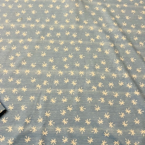 JOHNNIE-O MEN’S LIGHT BLUE PALM PRINT 1/4 ZIP PULLOVER SURF SWIM TOP SIZE MEDIUM - Picture 7 of 9